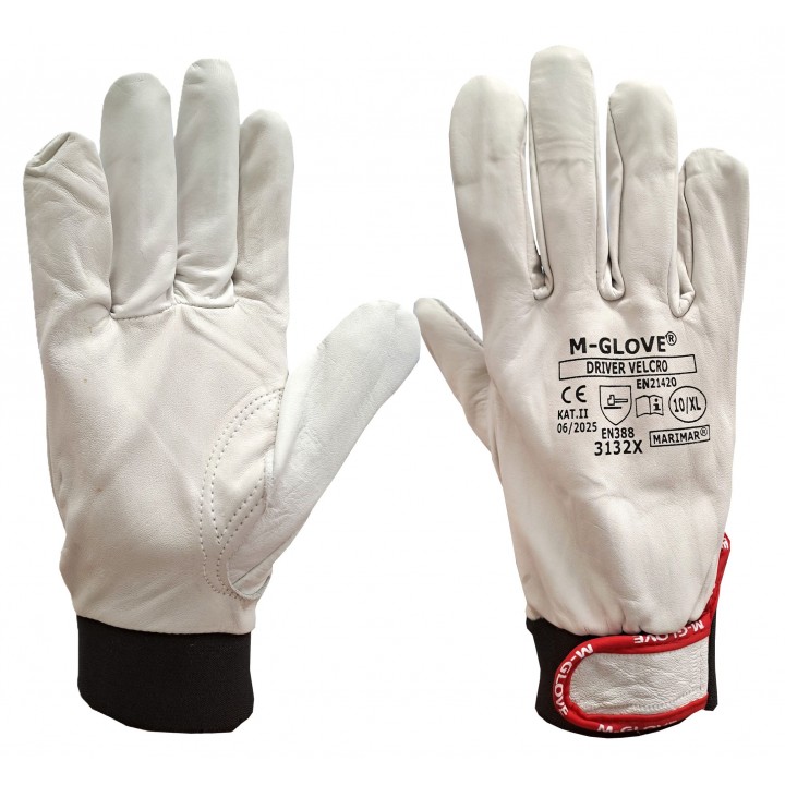 M-GLOVE DRIVER VELCRO 3132X