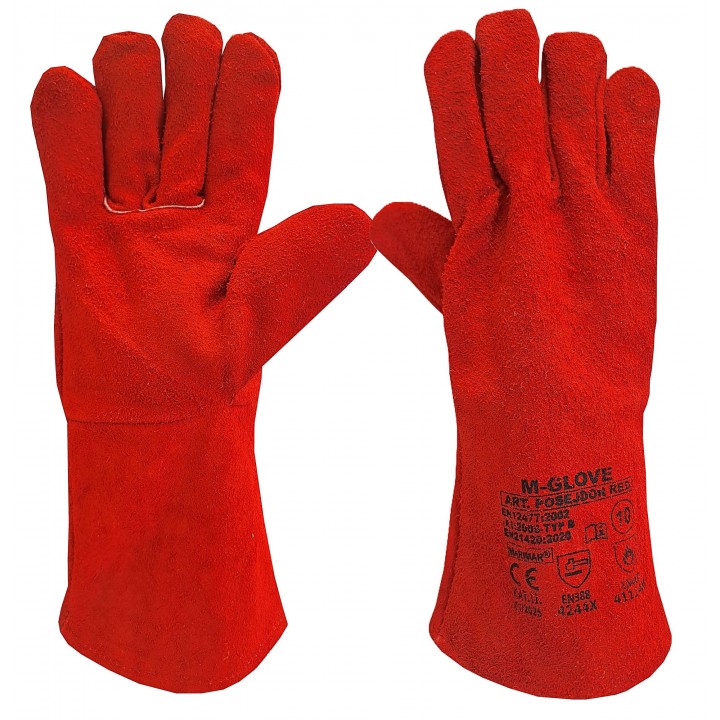 M-GLOVE POSEJDON RED 4244X...