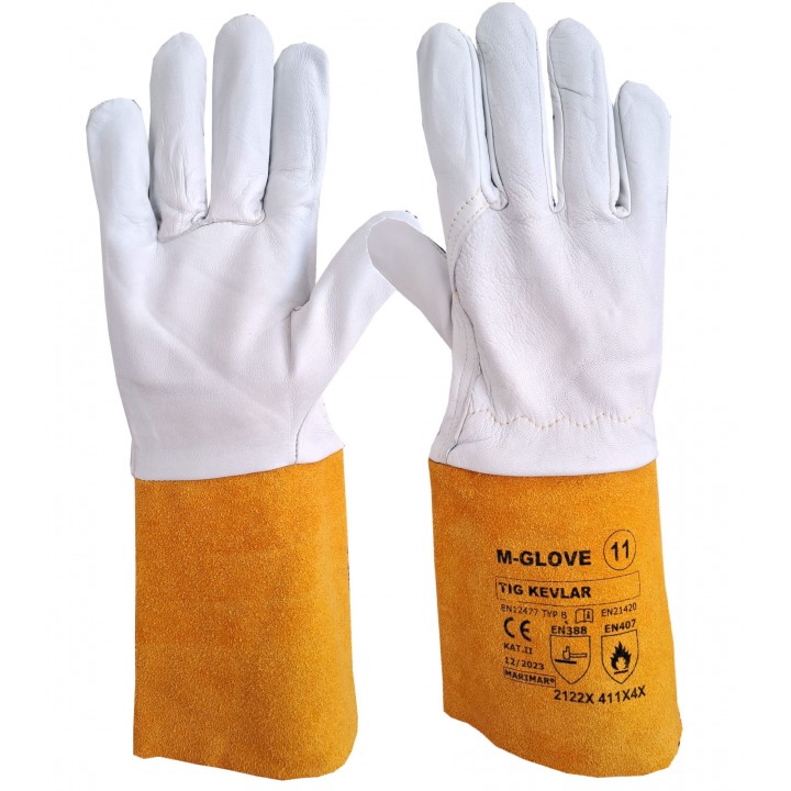 M-GLOVE TIG KEVLAR YELLOW...